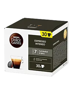 Nescaf&eacute; Espresso Intenso Big Pack paquet et capsule pour Dolce Gusto
