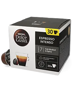 Nescaf&eacute; Espresso Intenso Big Pack paquet et capsule pour Dolce Gusto
