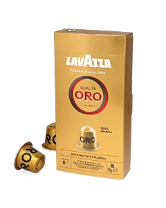 Lavazza Qualit&aacute; Oro paquet et capsule pour Nespresso&reg;
