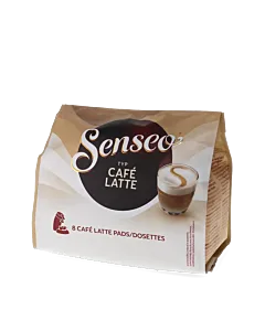 Senseo Cafe Latte package and pods for Senseo