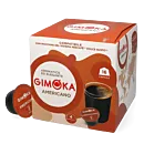 Gimoka Americano paquet et capsule pour Dolce Gusto
