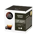 Nescafé Espresso Intenso paquet et capsule pour Dolce Gusto
