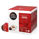 Nescafé Espresso Roma paquet et capsule pour Dolce Gusto
