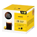 Nescafé Grande Big Pack paquet et capsule pour Dolce Gusto
