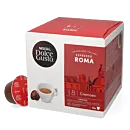 Nescafé Espresso Roma paquet et capsule pour Dolce Gusto

