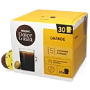 Nescafé Grande Big Pack paquet et capsule pour Dolce Gusto