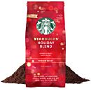 Holiday Blend ground coffee from Starbucks 
