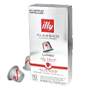 illy Lungo Classico package and capsule for Nespresso®