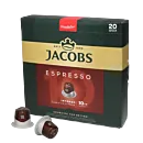 Jacobs Espresso 10 Intenso XL package and capsule for NespressoÂ®