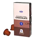 Kaffekapslen Espresso Chocolate Premium paquet et capsule pour Nespresso
