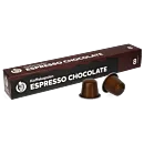 Kaffekapslen Espresso Chocolate Premium paquet et capsule pour Nespresso
