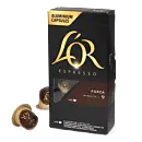L'OR Forza paquet et capsule pour Nespresso®