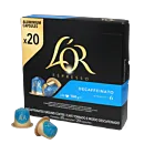 L'OR Decaffeinato XL paquet et capsule pour Nespresso
