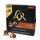 L'OR Lungo Estremo Big Pack paquet et capsule pour Nespresso®