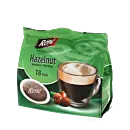 Café René Hazelnut paquet et dosettes pour Senseo
