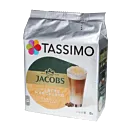Jacobs Latte Macchiato Vanilla package and capsule for Tassimo
