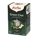 Green Chai tea from Yogi Tea 
