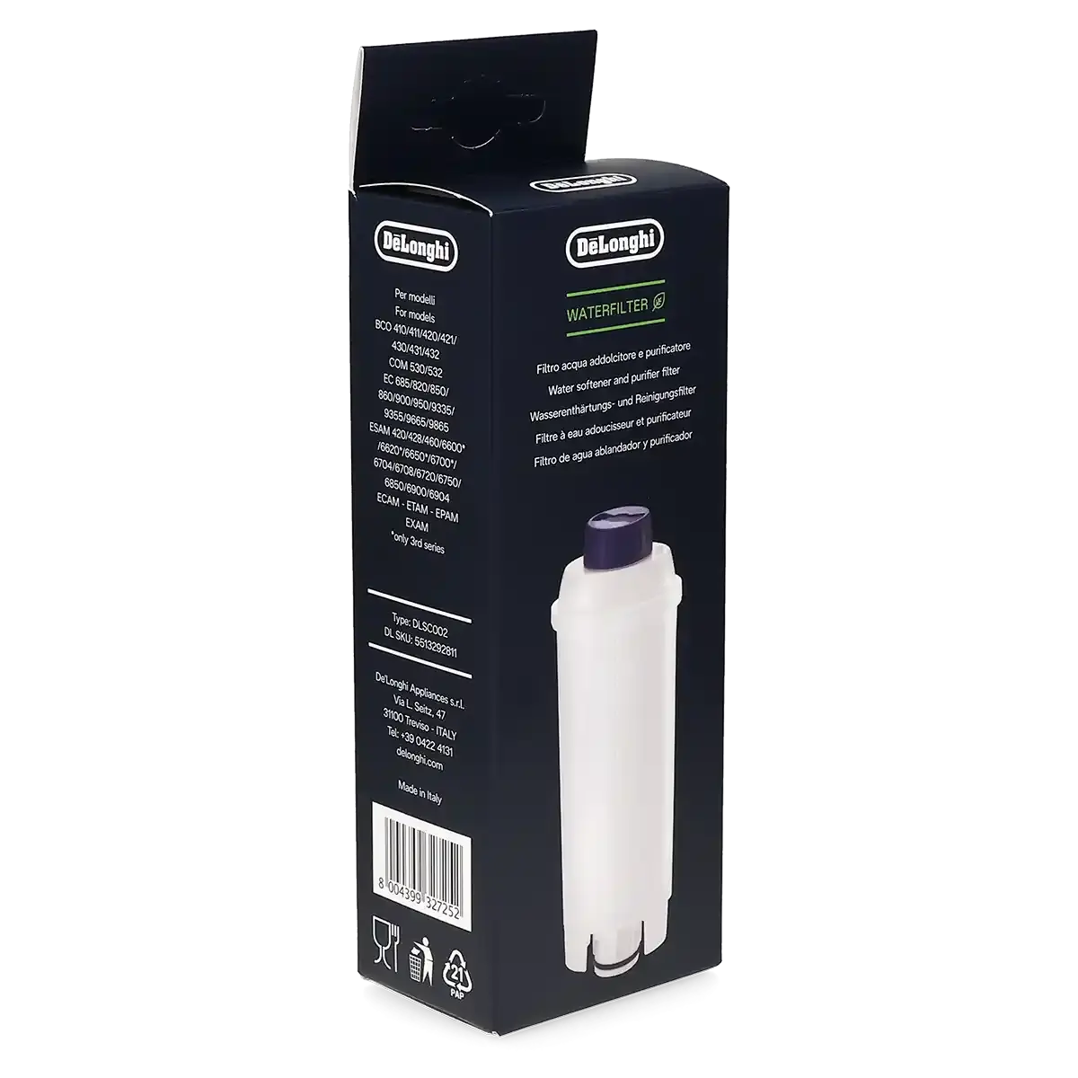 Delonghi\u0020Cartouche\u0020Filtrante\u0020DLSC002