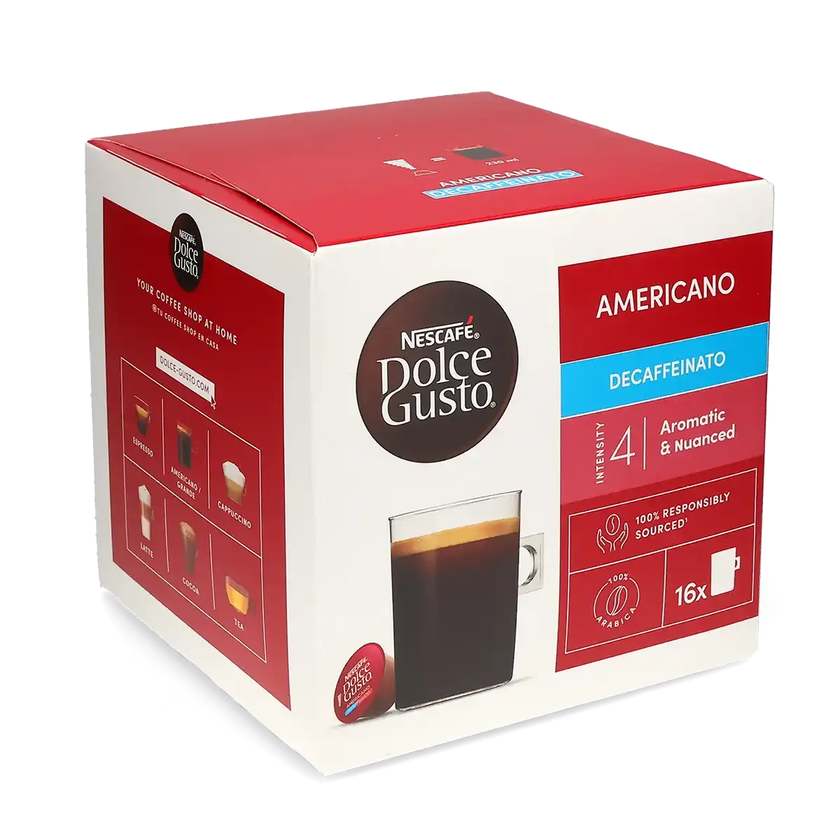 Americano\u0020D\u00E9caf\u00E9in\u00E9