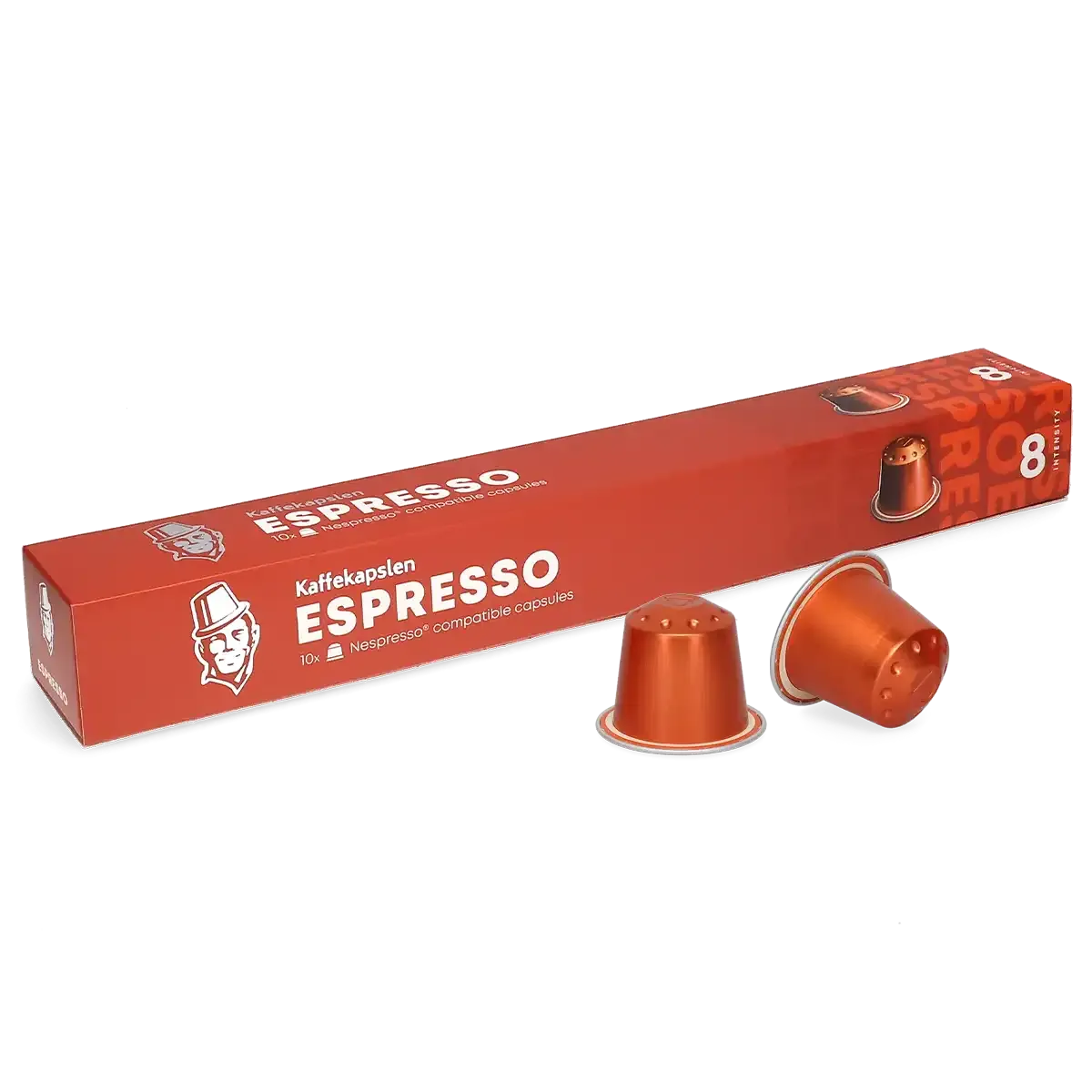 Kaffekapslen | Espresso - Premium - 10 capsules pour Nespresso®