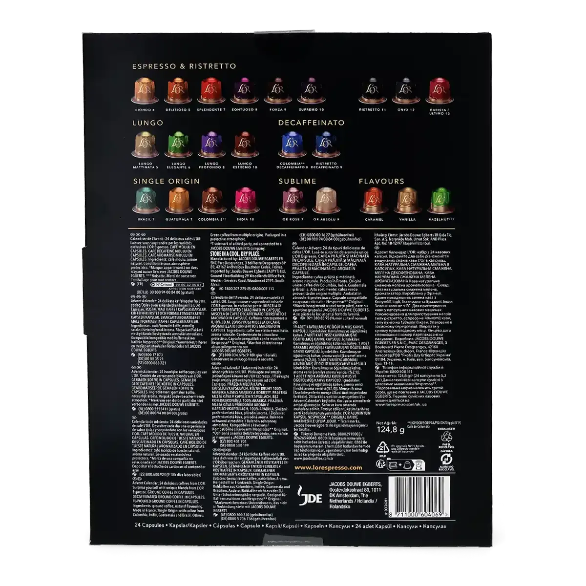 Calendrier de l'Avent Capsules
