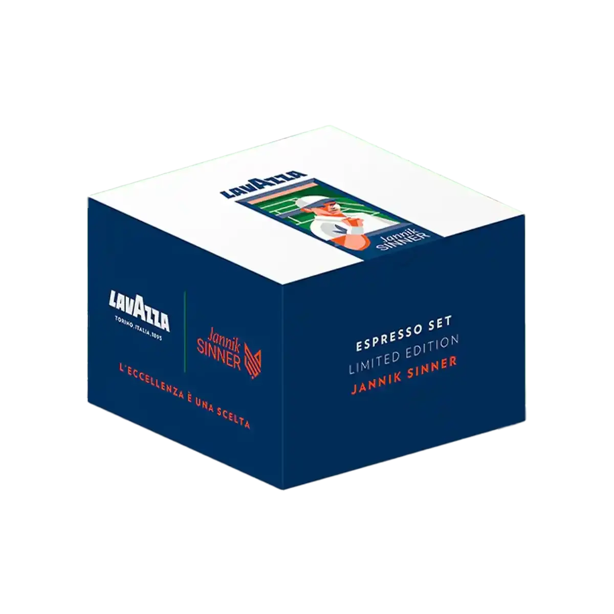 Jannik Sinner Grass Edition set expresso