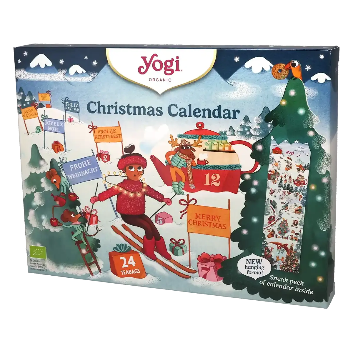 Calendrier de l'Avent au thé