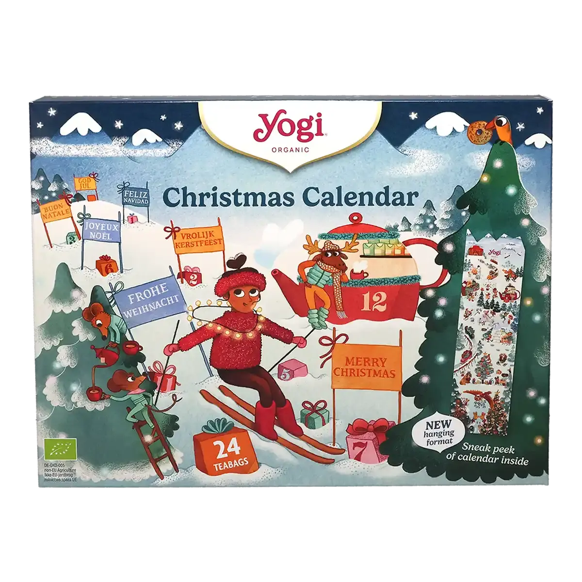 Calendrier de l'Avent au thé