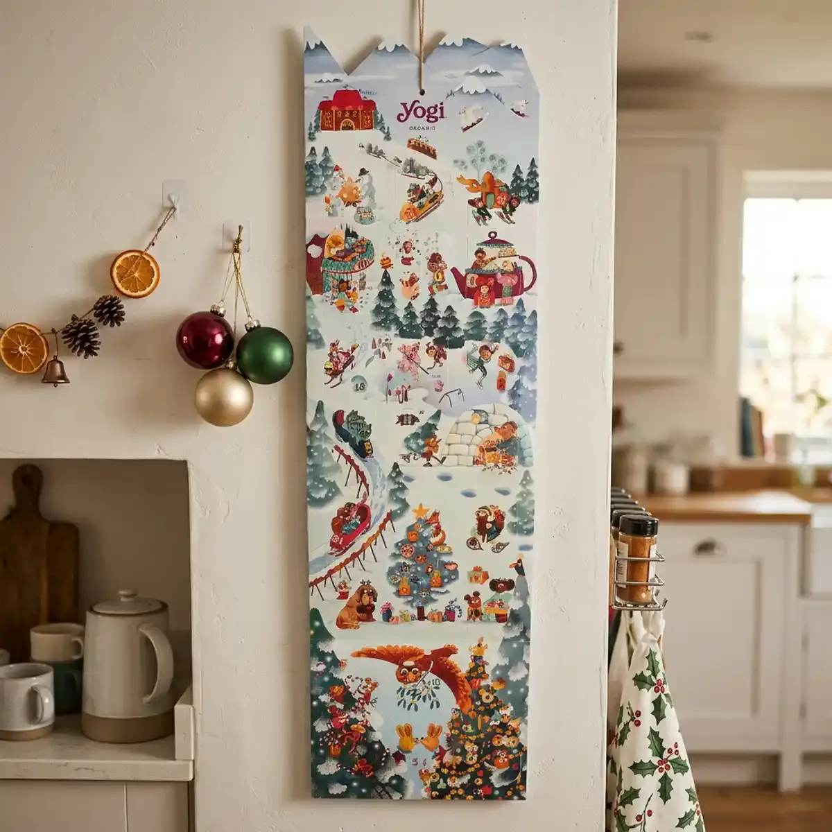 Calendrier de l'Avent au thé