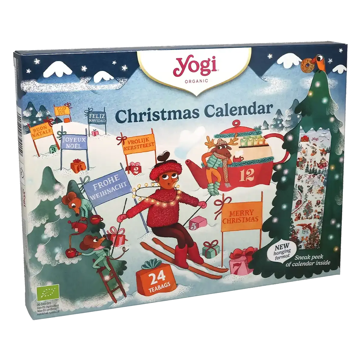 Calendrier de l'Avent au thé