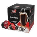 Café René Americano paquet et capsule pour Dolce Gusto
