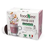 FoodNess Mermaid Latte paquet et capsule pour Dolce Gusto
