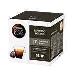 Nescafé Espresso Intenso paquet et capsule pour Dolce Gusto
