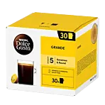 Nescafé Grande Big Pack paquet et capsule pour Dolce Gusto