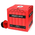 Kaffekapslen Dynamite Coffee paquet et capsule pour Dolce Gusto
