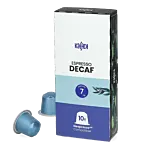 Kaffekapslen Espresso Decaf Premium paquet et capsule pour Nespresso
