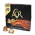 L'OR Lungo Colombia Big Pack paquet et capsule pour Nespresso®