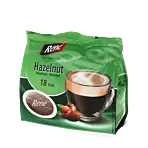 Café René Hazelnut paquet et dosettes pour Senseo
