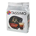 L'OR Lungo Colombia paquet et capsule pour Tassimo
