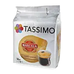 Marcilla Café Largo paquet et capsule pour Tassimo